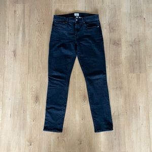 J Crew 250 Skinny Jeans 30x30 washed out black